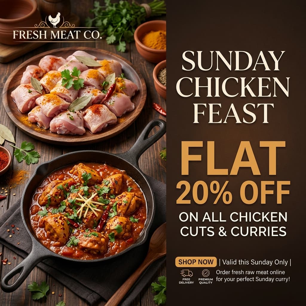 Sunday Chicken Feast - Flat 20% Off