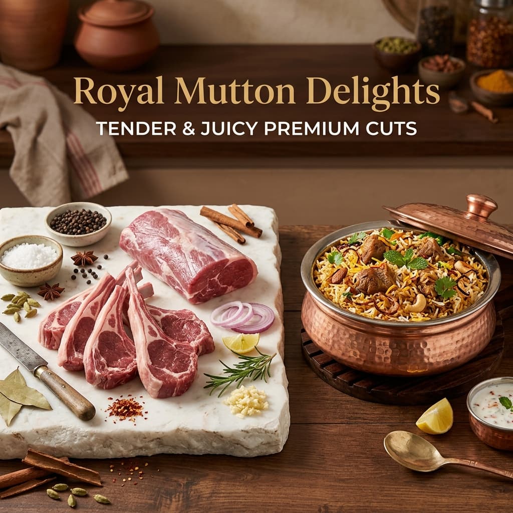 Royal Mutton Delights - Premium Cuts